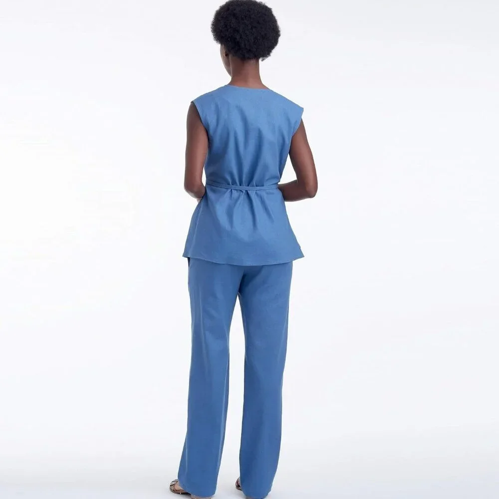 Simplicity S9147 Misses‎ Easy-To-Sew Vest & Pull-On Pants Pattern Sizes 6-14